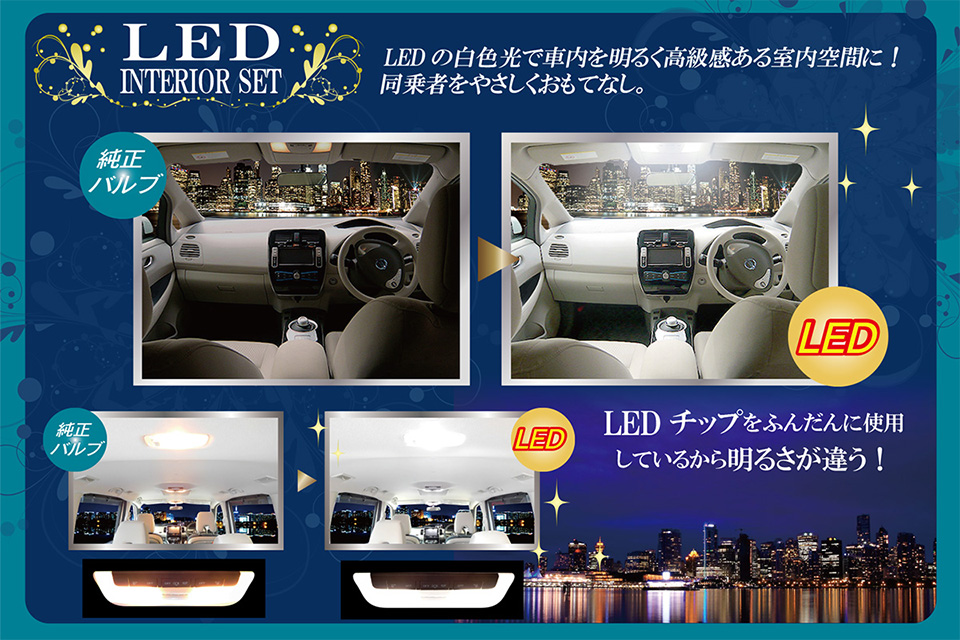 LEDインテリアセット | コルハート株式会社 自動車／四輪車