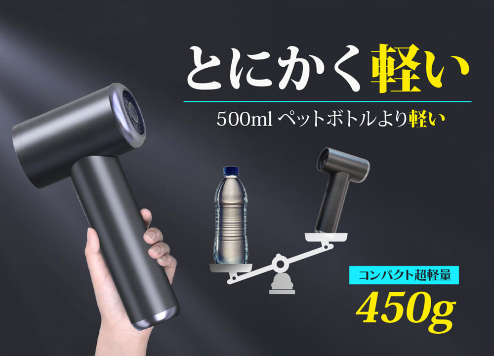 とにかく軽いコンパクト超軽量450グラム