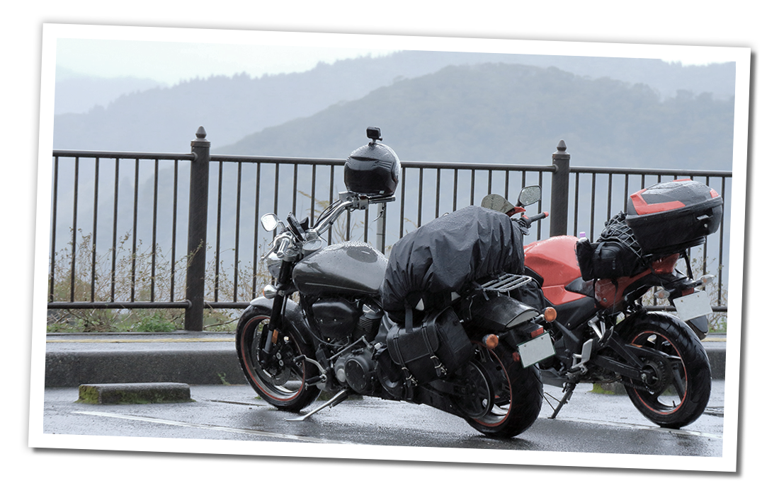 enjoy motorcycle touring ...
